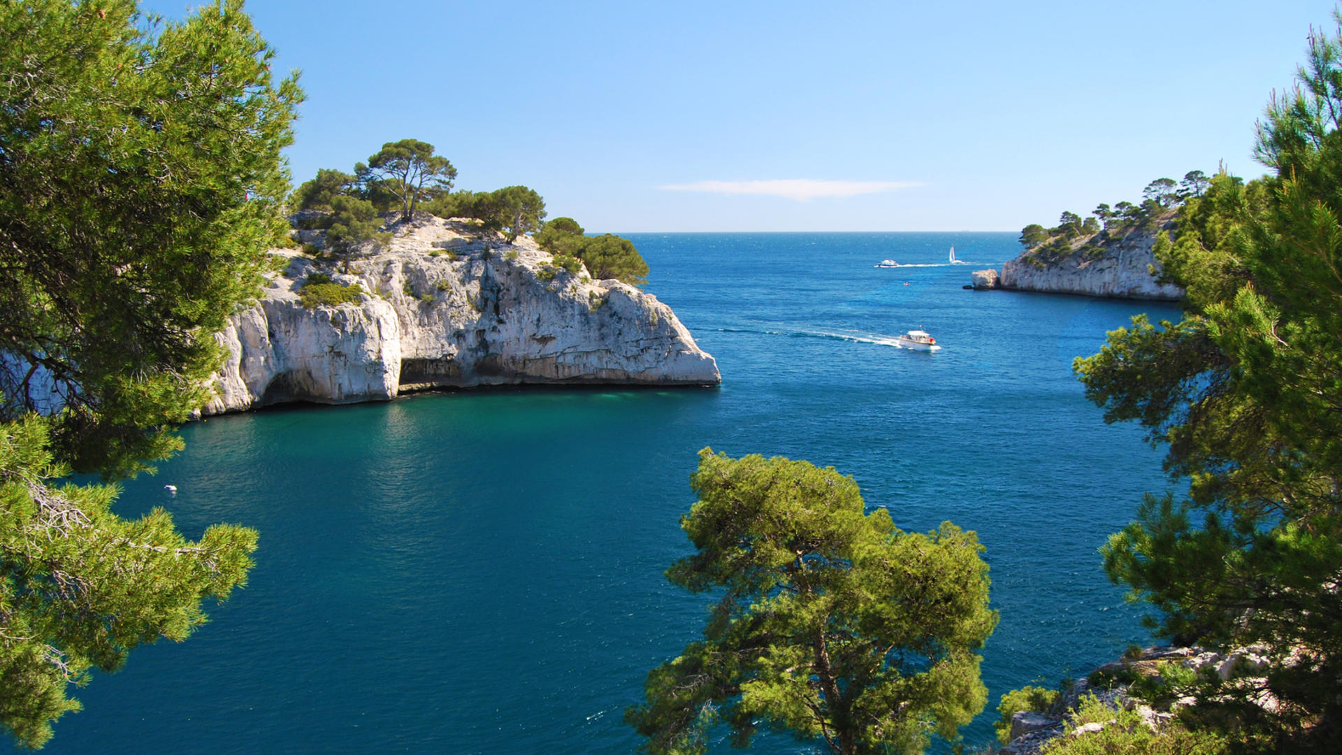 calanques marseille paysage